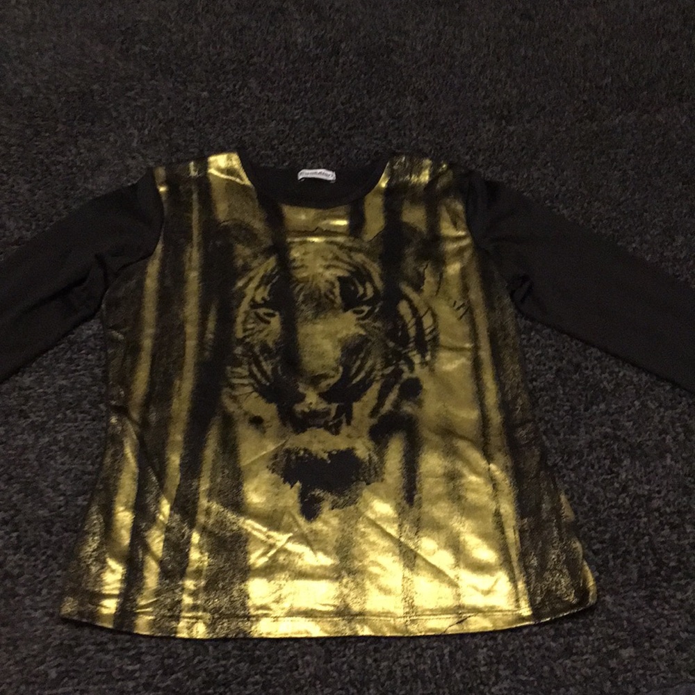 Girls tiger top